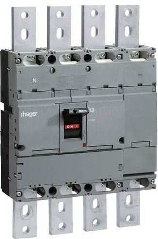 Hager Lasttrennschalter HCE801H 4polig 800A 690V grau - Bild 1