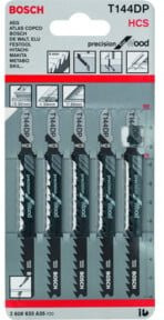 Bosch Stichsägeblatt T 144 DP Precision für Holz, 5er-Pack - Bild 2