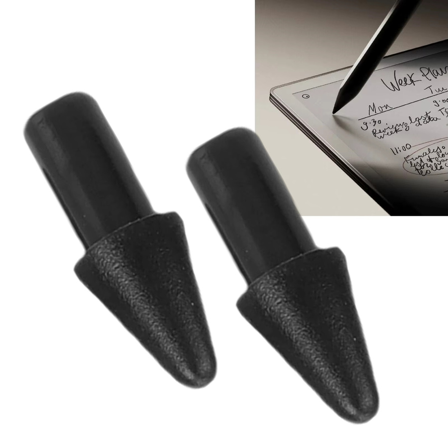 10 Stück Stylus-Stiftspitzen in Schwarz für Remarkable Paper Pro Digital Tablet, Ersatzspitzen aus Kunststoff für präzises Schreiben und Skizzieren - Bild 3