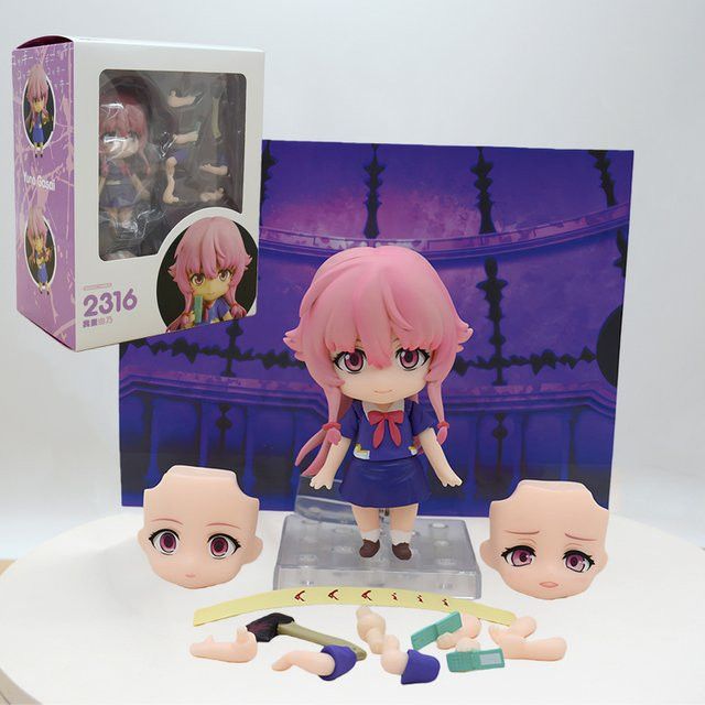 Pop Up Parade Mirai Nikki Yuno Gasai Anime Figur Multicolor, Höhe: 17 cm - Bild 1