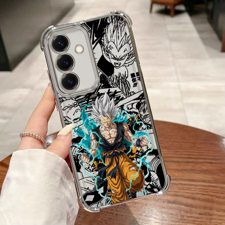 Weiche Handyhülle mit Cartoon Dragon Balls Design für Samsung Galaxy A25 A13 A52 A55 A15 A26 A24 A33 A35 A36 A21s A16 in Multicolour - Bild 4