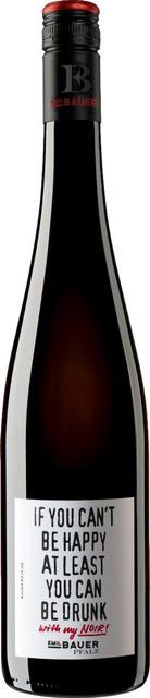 Bauer Drunk Cuveé Noir Merlot Rotwein, Pfalz, 2023, trocken, 13,5 % vol, 0,75 l - Bild 1