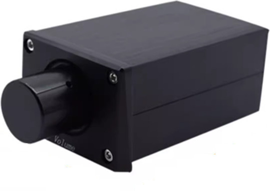 SENGTERBELLE FV3 Hochpräziser passiver Vorverstärker-Lautstärkeregler in Schwarz für HiFi-Anlagen, Leistungsverstärker oder aktive Lautsprecher - Bild 1