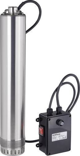 Renkforce Tiefbrunnenpumpe 1210395 in Silber mit 4500 l/h und 60 m Förderhöhe - Bild 1