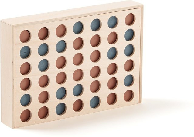 Kids Concept Vier in einer Reihe, Strategiespiel, Holz, ab 3 Jahre - Bild 1