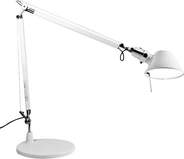 Artemide Tolomeo Tavolo Tischleuchte aus Aluminium in Silber oder Weiß, verstellbar - Bild 1