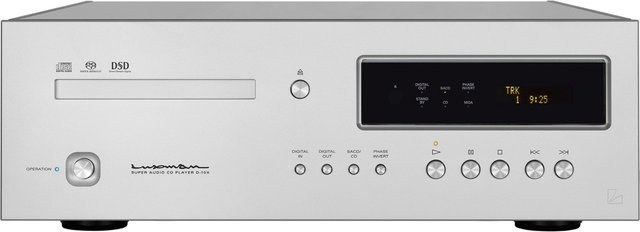 Luxman D-10X CD-Spieler in Silber mit USB-C Anschluss - Bild 1