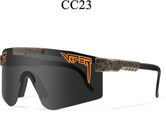 Pit Viper Sonnenbrille, Kunststoff, Vollrand, Schwarz, Unisex - Bild 1