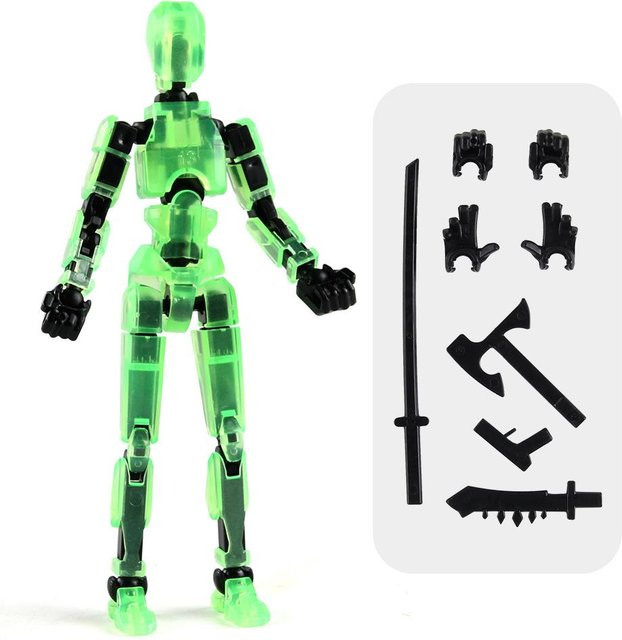 Yiran toy 1 Perfekte Titan 13 Actionfigur 3D Gedruckt Roboter Bunt - Bild 1