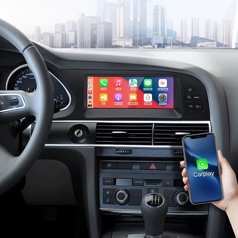 STWEI Auto-Multimedia-Gerät für AUDI A6 C6 mit 8,8 Zoll Bildschirm, Qualcomm Snapdragon, Schwarz, mit drahtlosem Android Auto und CarPlay - Bild 4