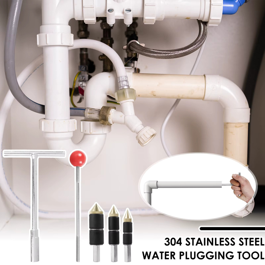 Hands DIY Hot-Melt Wasser-Stop-Pin Rohr-Stopper-Kit zur Reparatur von Edelstahl- und PPR-Rohren für Küche und Bad - Bild 5