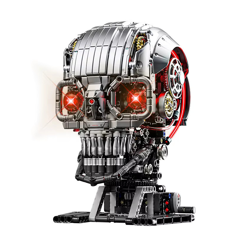 GSF Mechanischer Totenkopf-Bausatz, Leuchtbausatz, Modell - Bild 6