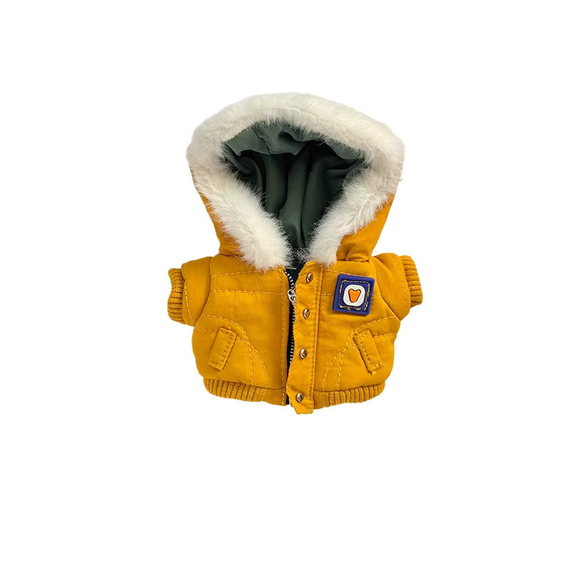 Adoowoo Labubu Puppen Zubehör, Gelb, Plüsch / Textil - Bild 4