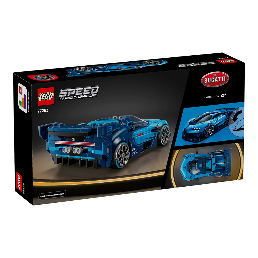 LEGO Speed Champions Bugatti Vision Gran Turismo Hypersportwagen ab 9 Jahren - Bild 5
