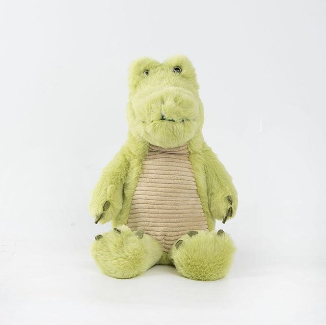Yiran toy Alligator Krokodil Plüschtier Kissen, 26cm, Grün - Bild 1