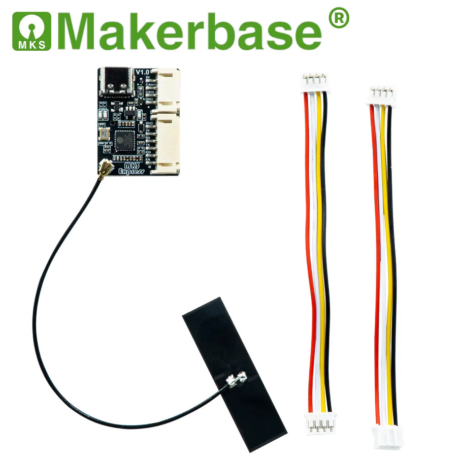 Makerbase VESC EXPRESS ESP32-Modul mit Wi-Fi, Bluetooth, GPS-Positionierung und SD-Kartenprotokollierung in Schwarz - Bild 4