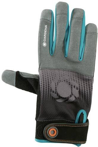 GARDENA Gartenhandschuhe Größe L in Grau/Schwarz, 1 Paar - Bild 1