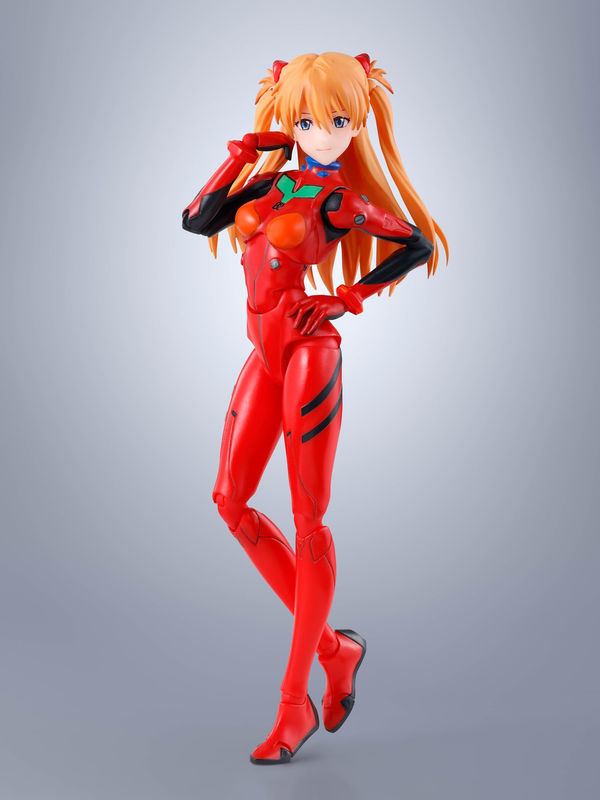 S.H.Figuarts Evangelion Shikinami Asuka Langley Actionfigur von TAMASHII NATIONS in Rot, Höhe: 13,5 cm - Bild 2