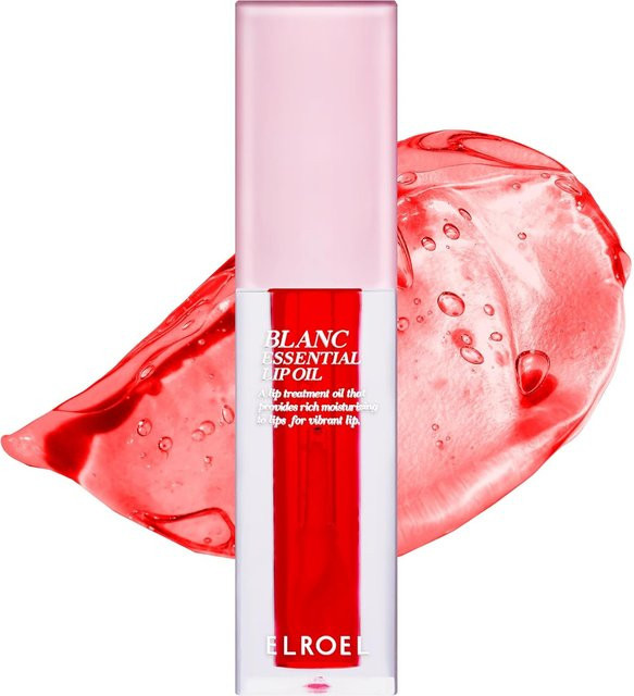 ELROEL Blanc Essential Lippenöl, 4,5g, Raspberry, glänzend - Bild 1