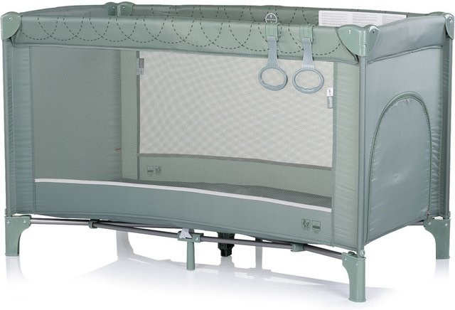 Chipolino Reisebett Capri mit seitlichem Eingang und Tragetasche in Multicolour mit Zirkusmotiven - Bild 1