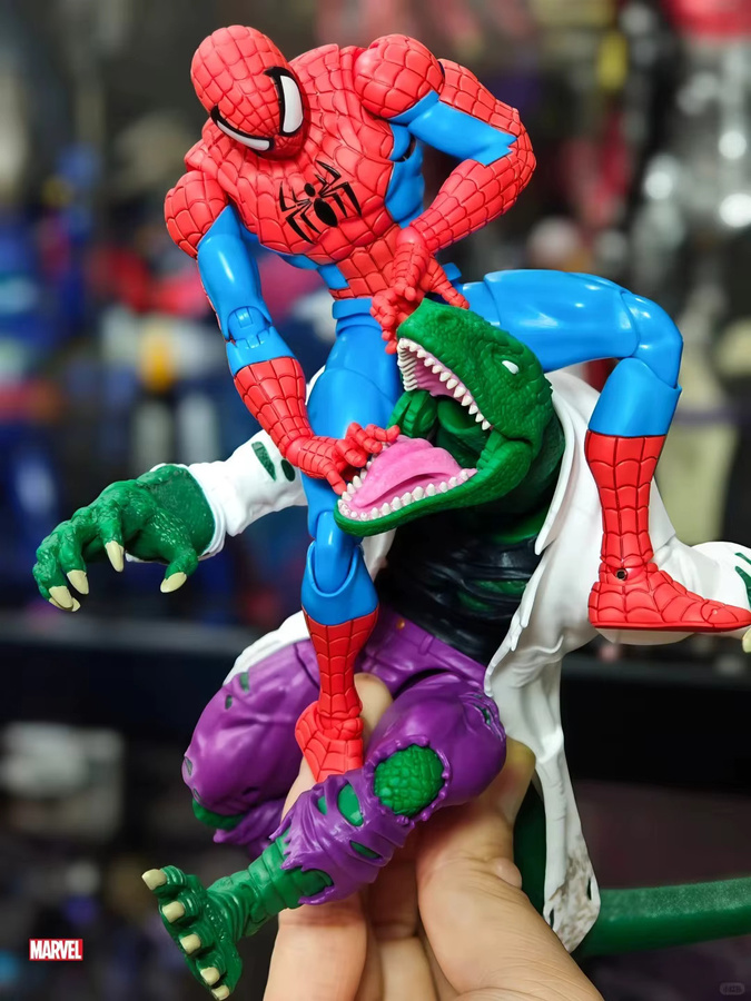 Hasbro Marvel Legends Lizard Professor Actionfigur, Einzelfigur, ab 4 Jahren - Bild 2
