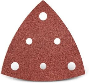 Menzer Klett-Schleifblätter für Multischleifer, Durchmesser: 82 mm, Körnung: K180, 6-Loch, Farbe: Braun - Bild 1
