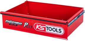 KS Tools Schublade mit Logo und Kugelführung für Werkstattwagen P35, Rot, B/T/H: 56,8 x 39,8 x 14,5 cm - Bild 1