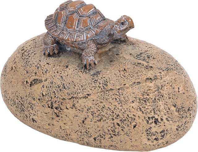 TOPINCN Schildkröten Schlüsselversteck aus Kunstharz als dekorative Aufbewahrungsbox für Garten und Haus - Bild 1