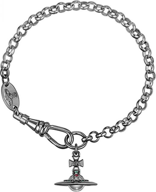 Vivienne Westwood Armband, Silber, Kristall, gray, Damen - Bild 1