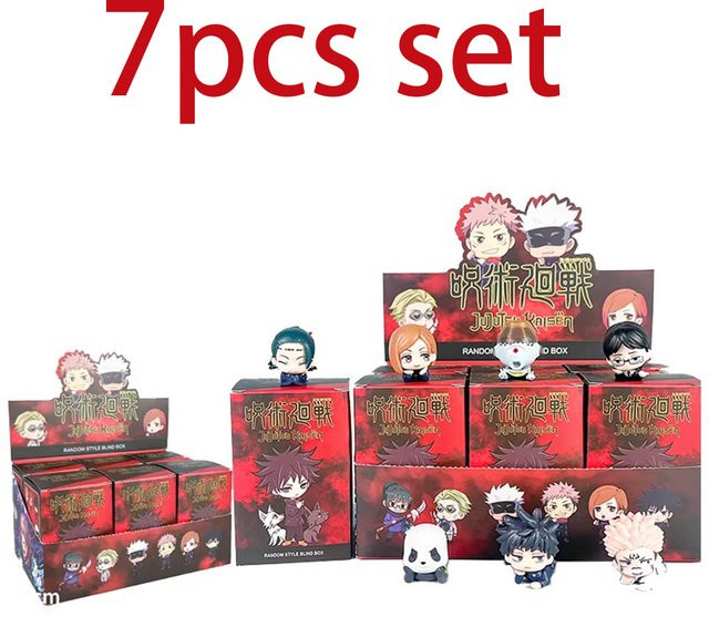 Bandai Jujutsu Kaisen Satoru Gojo Itadori Yuji Fushiguro Megumi Kugisaki, Einzelfigur, Blind Box - Bild 1