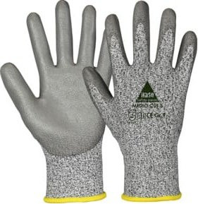 Hase Montagehandschuhe Medio Cut Level 3 aus Dyneema in Grau, Größe 10 - Bild 1
