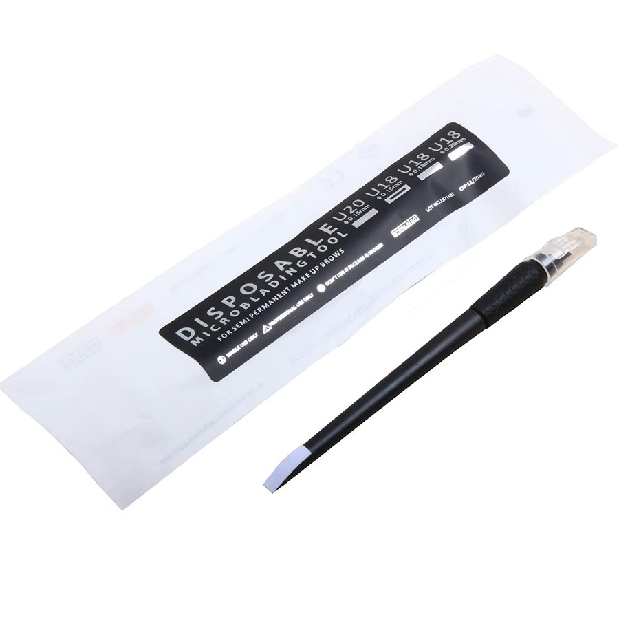 cjmio Microblading-Stifte, 10 Stück, schwarz, Unisex - Bild 3