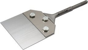 solida Spachtelmeißel SDS-Plus flach silber B: 25 mm, H: 100 mm - Bild 1