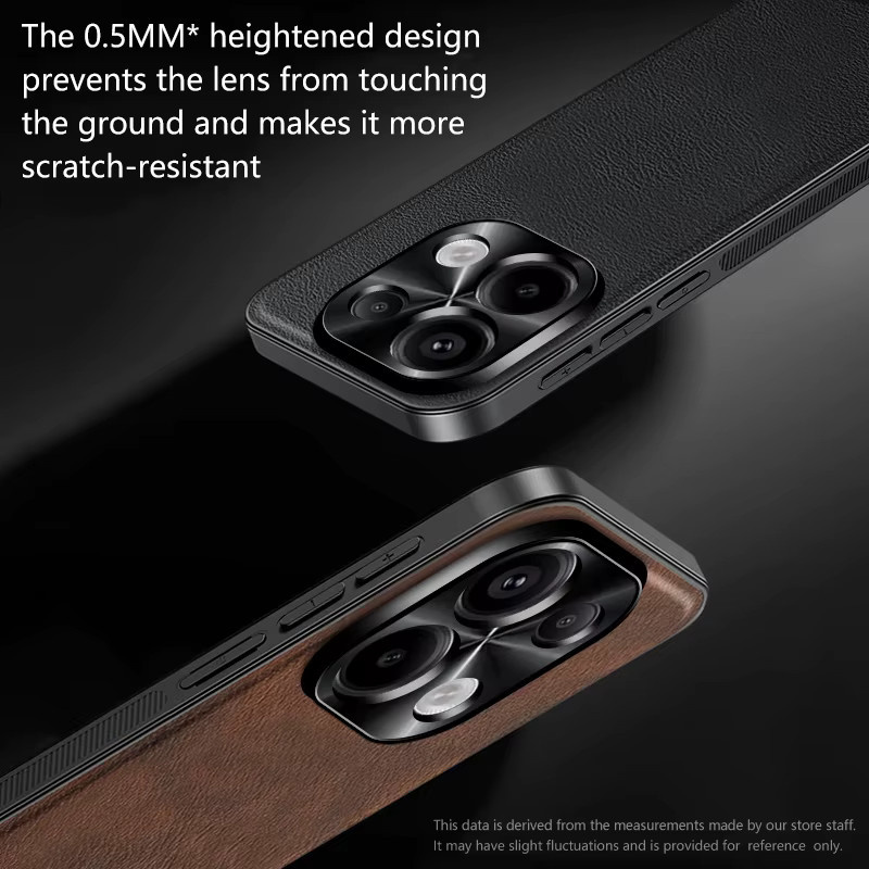 Stoßfeste Xiaomi Redmi Note Schutzhülle aus luxuriösem PU-Leder in Grün für Redmi Note 12, 13, 14 Pro Plus und 15 Pro Plus/15C - Bild 3