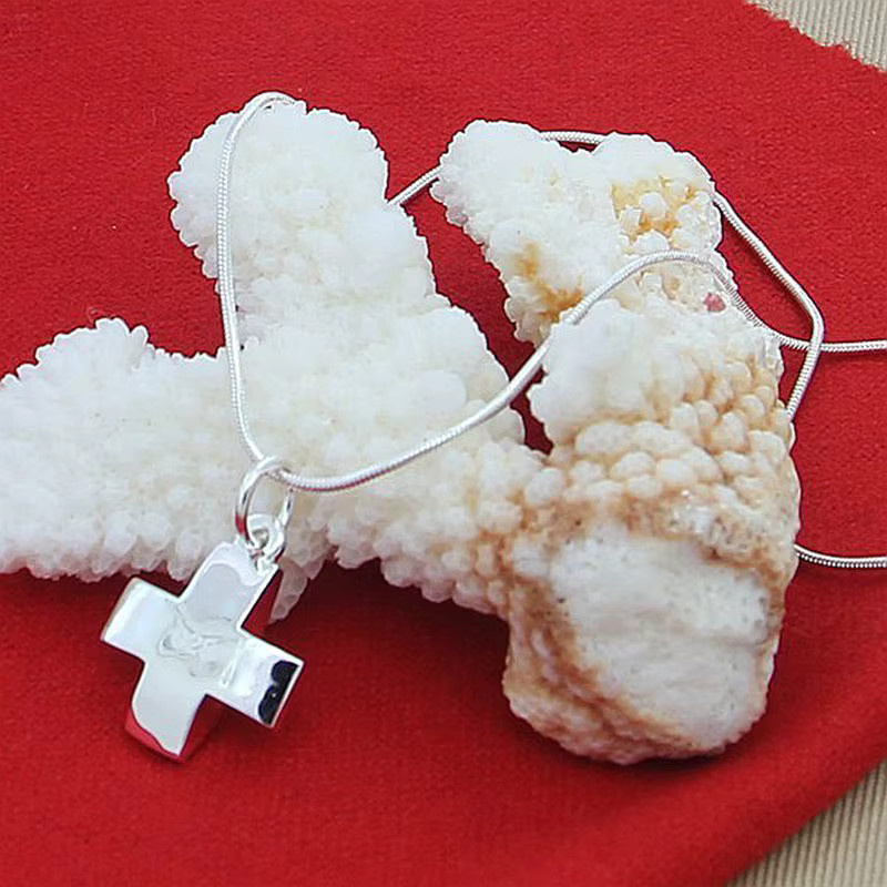 Hot Charms Halskette, Kreuz, 925 Silber, Damen - Bild 3