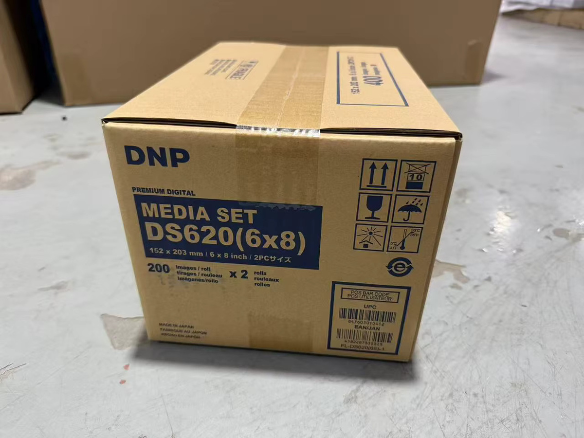 DNP DS620 Sofortdruck-Fotopapier für Dye-Sublimation in Weiß - Bild 2
