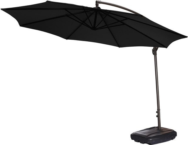 OutsideWorld Terrassenschirm Ersatzdach für 8 Streben Marktschirm Ersatzbezug Type 5 in Schwarz - Bild 1