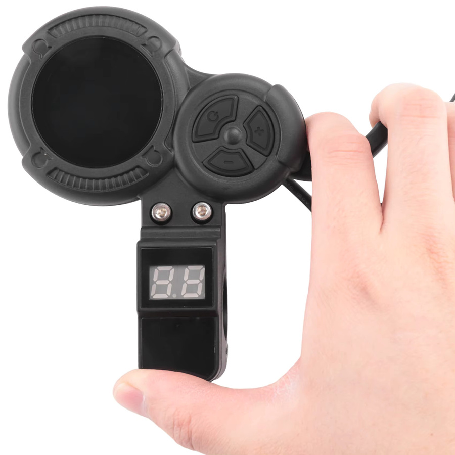 Elektrisches Display mit LED-Beschleuniger und NFC-Karte für VSETT 8, 8+, 9, 9+ sowie NULL 8, 9, 10, 8X, 10X und Z8PRO in Schwarz - Bild 5