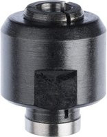 Bosch Spannzange mit Spannmutter 6 mm für Bosch-Geradschleifer in Schwarz - Bild 1