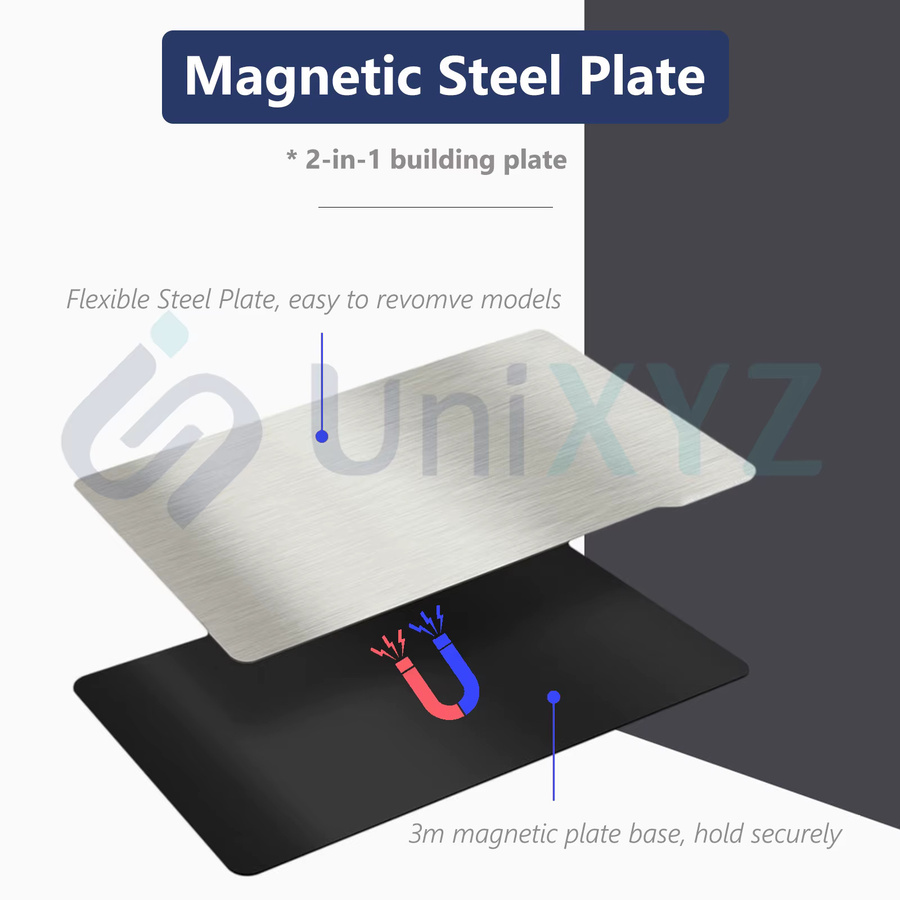 Elegoo Flex-Bauplatte für Harz-3D-Drucker in Silber, kompatibel mit Saturn 4 3 2 8K 12K Ultra sowie Mars 2 3 4 9K 4K Pro Max Ultra DLP MSLA - Bild 3