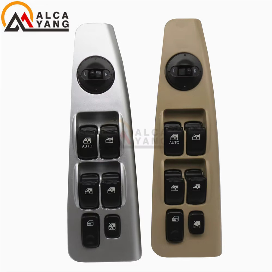 Malcayang Elektrischer Fensterheberschalter in Beige und Silber für Kia Spectra Cerato 2004-2009, Teilenummer 93570-2F200 - Bild 2