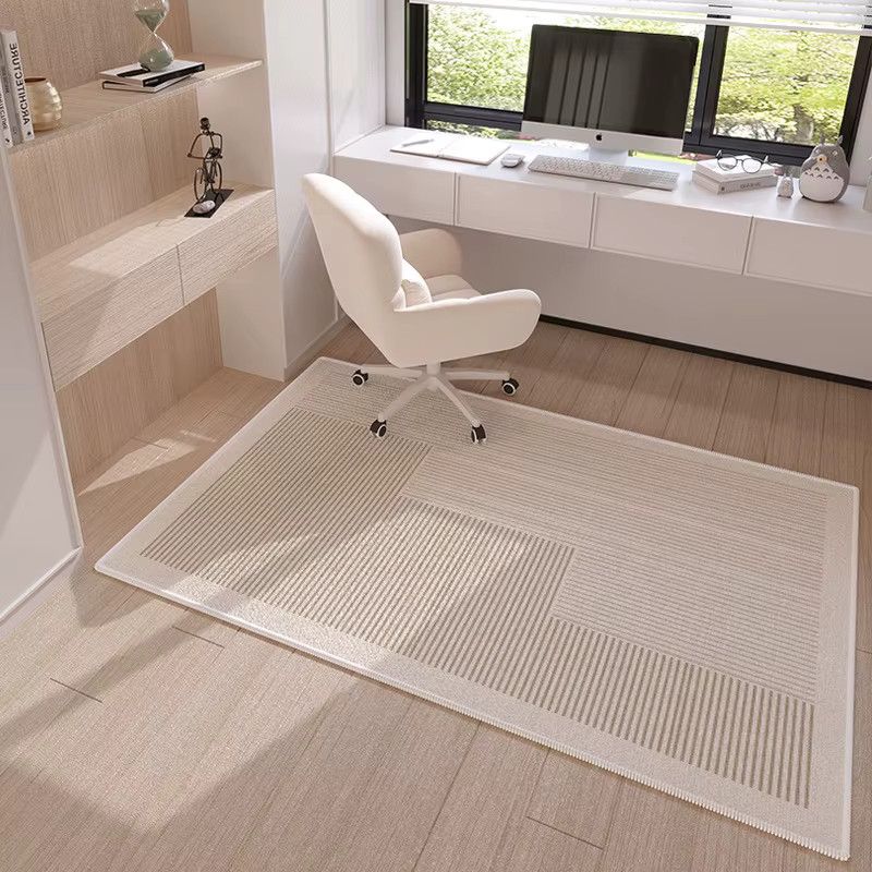 VIKAMA Teppich für Arbeitszimmer und Schlafzimmer als Schutzmatte für Schreibtisch und Drehstühle - Bild 1