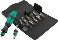 Wera Kraftform Kompakt 71 Security Bit-Set, 32-teilig, TORX BO und Innen-Vierkant (Robertson) - Bild 1