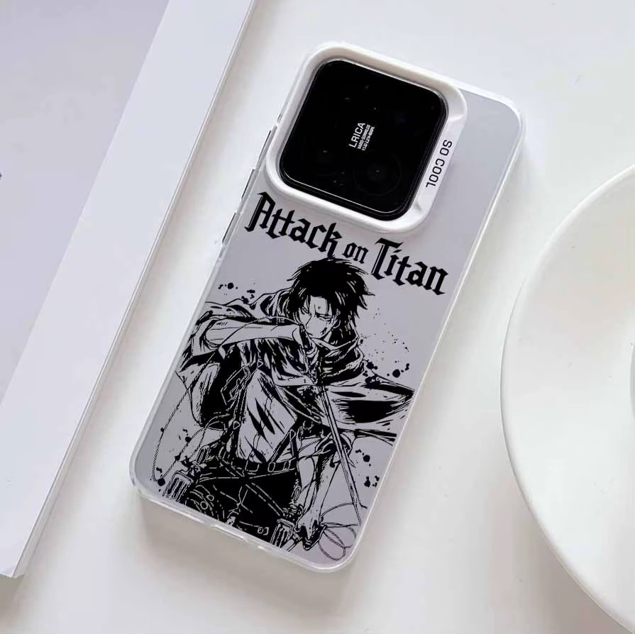 Attack on Titan Anime Handyhülle für Xiaomi Mi 15T 14T 14 Redmi 15C 15 14C 13C A5 A3 A2 A1 Note 15 14 13 Pro Plus - Bild 4