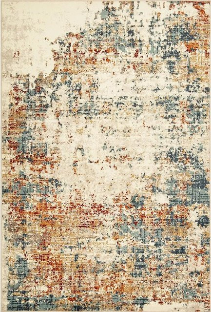 Art Universe Teppich Alva Spicy in Beige und Multicolour, abstrakt und modern, B/T: 160 x 230 cm - Bild 1