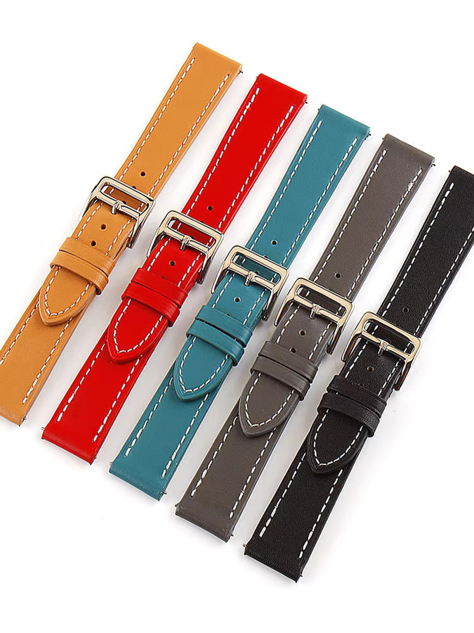Uhrenarmband Leder, Bunt, Unisex - Bild 2