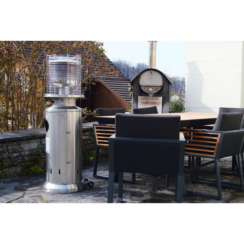 Sonnenkönig Außenheizung Vlam in Weiß und Silber - Bild 2