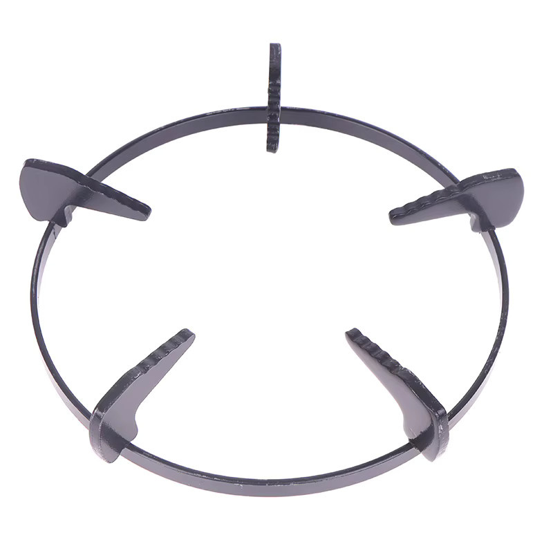 JETTING Universal Metall Wok Pan Ständer in Schwarz für Gasherde mit Brenner Slot - Bild 2