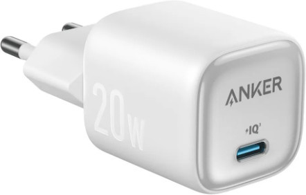 Anker Zolo Netzladegerät 20W USB-C PD 3.0, Weiß A2699G21 - Bild 1