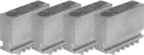 Röhm Blockbacken-Set 4-teilig weich grau 250 mm - Bild 1